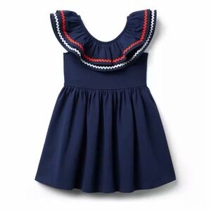 Janie and Jack Ric Rac Ruffle Dress